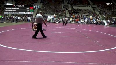 6-7A 132 Champ. Round 1 - Caydence Loper, Robertsdale vs Alex Potter, Saraland