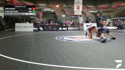 Cons. Round 6 - Lum Hasani, Birmingham Community Charter High School Wrestling vs Elias Salloum, Ayala High School Wrestling