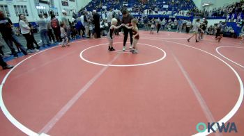 46 lbs Consi Of 16 #1 - Richard DeBelle, Perry Wrestling Academy vs David Vanbibber, Perkins