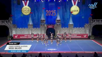 Cheer Express - Miss Silver [2025 L6 Limited - XSmall Day 1] 2025 UCA & UDA All Star National Championship