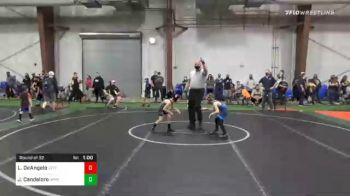 55 lbs Prelims - Landon DeAngelo, Jefferson Youth Wrestling vs Jaxon Candeloro, Upper Township