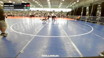 75 lbs Rr Rnd 1 - Mikeal Jones, Indiana Outlaws Maroon vs Makai Steele, Team Gotcha