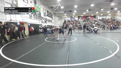 165 lbs Cons. Round 2 - Jeff Brown, Estancia vs Ezekiel Cortez, Bloomington