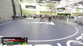 170 lbs Cons. Semi - Adam Walters, EAGLE ROCK vs Jacqueline Oliva, BIRMINGHAM