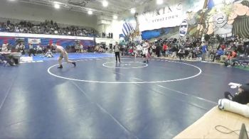 215 lbs Cons. Round 3 - Lucas Sleight, Pocatello vs Talen Scovil, Mountain Home