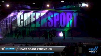 East Coast Xtreme - X4 [2020 Senior Small 4 D2 Division B Day 2] 2020 CHEERSPORT National Cheerleading Championship