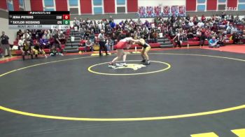 130 lbs Champ. Round 2 - Jena Peters, South Winneshiek vs Taylor Hoskins, Center Point-Urbana