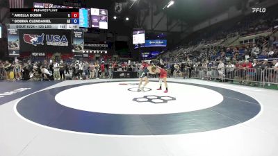 125 lbs Quarters - Ariella Dobin, IL vs Sobina Clendaniel, AK