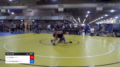57 kg Rnd Of 128 - Elijah Cater, Washington vs Koufax Christensen, Sebolt Wrestling Academy