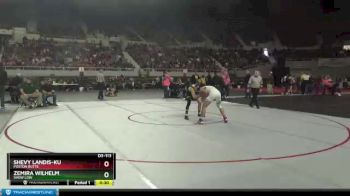 D3-113 lbs 5th Place Match - Zemira Wilhelm, Show Low vs Shevy Landis-Ku, Poston Butte