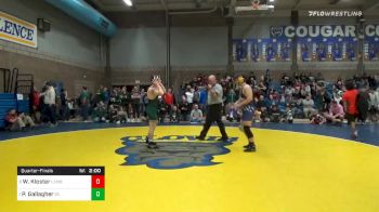 160 lbs Quarterfinal - Will Kloster, Lemoore vs Paddy Gallagher, St. Edward (OH)