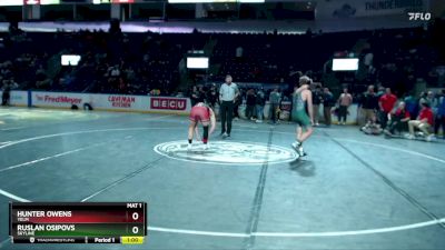 144 lbs Cons. Round 2 - Ruslan Osipovs, Skyline vs Hunter Owens, Yelm