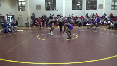 215 lbs Round Of 32 - Nigel Pruitt, Christian Brothers vs Vern Holley, Episcopal Academy