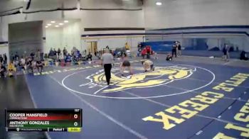 157 lbs Cons. Round 3 - Anthony Gonzales, Rochester vs Cooper Mansfield, Cornerstone