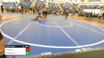 61 lbs Quarterfinal - Kyle Travis, Pryor Tigers vs Lloyd Gregston, Bartlesville Wrestling Club