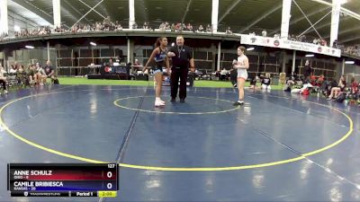 127 lbs Round 3 (8 Team) - Anne Schulz, Ohio vs Camile Bribiesca, Kansas