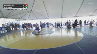 105 lbs Round 3 - Avery Tang, Arete Wrestling Academy vs Archer Wilson, LAWC