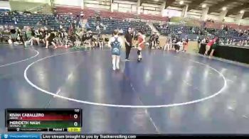 120 lbs Round 1 (10 Team) - Kivah Caballero, HAWAII vs Merideth Nash, NEVADA2