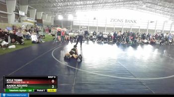 71 lbs Round 3 (4 Team) - Kaden Aguayo, Team Champs vs Kyle Tebbs, South Central Utah