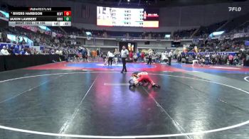 7A 106 lbs Cons. Semi - Rivers Harbison, Hewitt-Trussville vs Jaxon Lambert, Grissom Hs