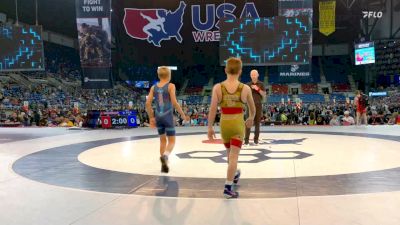 88 lbs Champ. Rd Of 32 - Connor Woosencraft, WI vs Derek Fier, MN