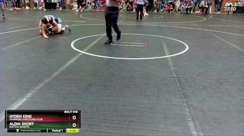 130 lbs Semifinal - Ayden King, Warriors Wrestling Club vs Aldin Short, Dayton Bandits