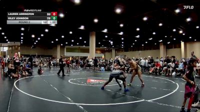 145 lbs Round 2 - Riley Johnson, Tech Fall WC vs Lauren Arrington, Bartlett