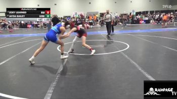 115 lbs Cons. Round 1 - Jayda Bailey, Hoisington Jr Cardinal Wrestling Club vs Zoey Learned, Wamego