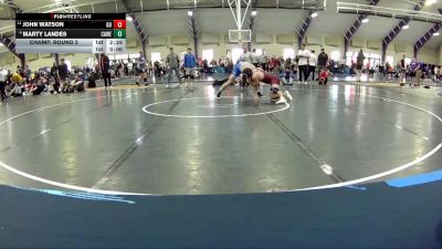 165 lbs Champ. Round 2 - John Watson, Gannon University vs Marty Landes, Case Western