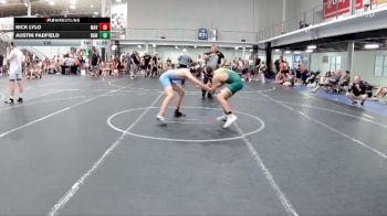 130 lbs Round 3 (6 Team) - Nick Lylo, Mavericks vs Austin Padfield, Broad Axe White