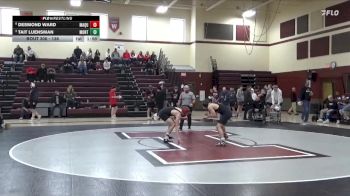 138 lbs Quarterfinal - Tait Luensman, Monticello vs Desmond Ward, Maquoketa