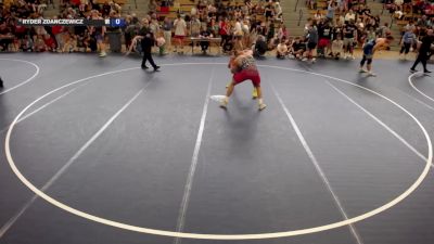 190 lbs Quarters - Nicholas Ronchetti, IL vs Ryder Zdanczewicz, WI