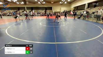 101 lbs Rr Rnd 4 - Jacob Benyo, Mat Assassins Black vs Blake Nalley, Steelhawks WC MS