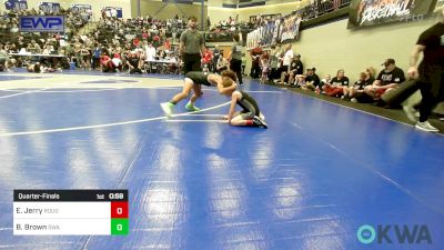 52 lbs Quarterfinal - Emmett Jerry, Rough Riders vs Bowen Brown, Shelton Wrestling Academy