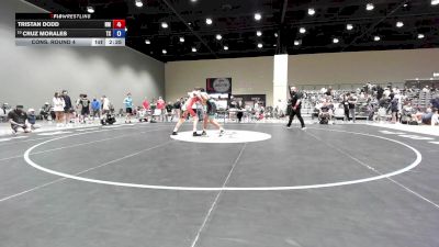 150 lbs Cons. Round 4 - Tristan Dodd, NM vs Cruz Morales, TX