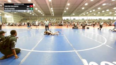 126 lbs Rr Rnd 3 - Colton Gillespie, University Hawks Wrestling Club vs Ryan Totten, MI MAFIA (COBRA MAFIA)