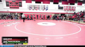 106 lbs Quarterfinal - Yahir Roque, East Valley vs Angel Magallon-Reyna, Highland