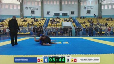 YAN AGUIAR RIEVSRS vs LUAN CEZAR CANDIDO NEGRAO 2026 FPJJ Campeonato Paulista Sem Kimono