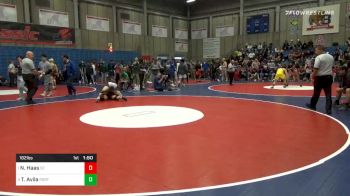 182 lbs Semifinal - Nathan Haas, St. John Bosco vs Tyler Avila, Porterville
