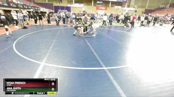 G105-109 lbs Round 3 - Myah French, Utah vs Ana Smith, Colorado