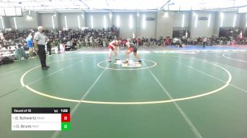220 lbs Round Of 16 - Drew Schwartz, Branford vs Owen Brunk, Portland