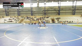 165A lbs Rr Rnd 2 - Marcus Espinoza-Owens, Sdsu vs Porter Craig, Ndsu