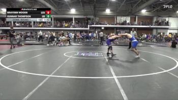 174 lbs Cons. Round 1 - Brayden Woods, Luther vs Gunnar Thompson, Loras