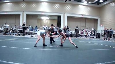 80 lbs Consi Of 8 #2 - Angelina Ramirez, Mantanona TC vs Braelynn Molina, Legends Of Gold LV