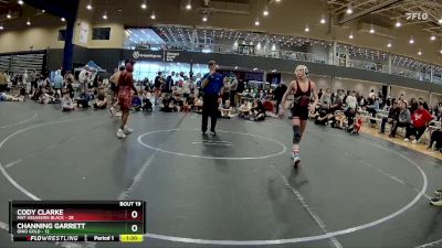 105 lbs Round 5 (8 Team) - Cody Clarke, Mat Assassins Black vs Channing Garrett, Ohio Gold