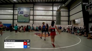 61 kg Quarterfinal - Mia OFarrill, Erie Sports Center vs Jenny Gautreau, Misfits Girls Diamonds