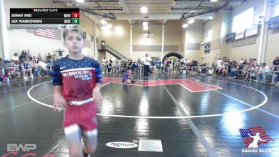 4-60 lbs Rr Rnd 1 - Jonah Ard, Border vs Jax Wankowski, Missouri