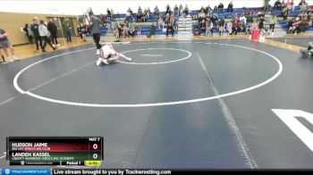 93 lbs Round 2 - Landen Kassel, Liberty Warriors Wrestling Academy vs Hudson Jaime, Big Cat Wrestling Club
