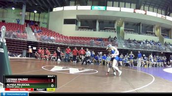 145 lbs Round 1 (8 Team) - Lilyana Valdez, Eaglecrest vs Alyssa Majocha, Kearney Girls