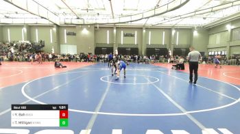 106 lbs Round Of 16 - Yussuf Bah, Bristol Eastern vs Tommy Milligan, Newtown